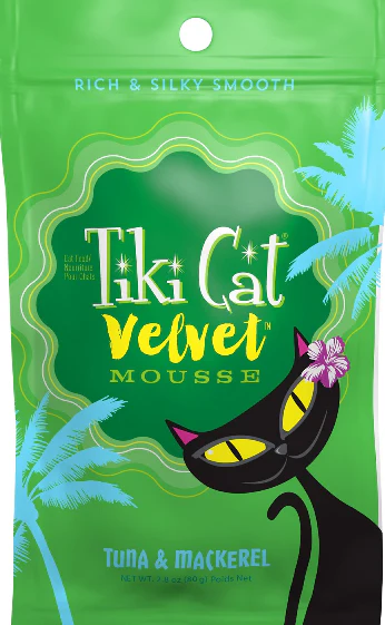 Tiki Cat Velvet Mousse Tuna & Mackerel Pouch - Image 3