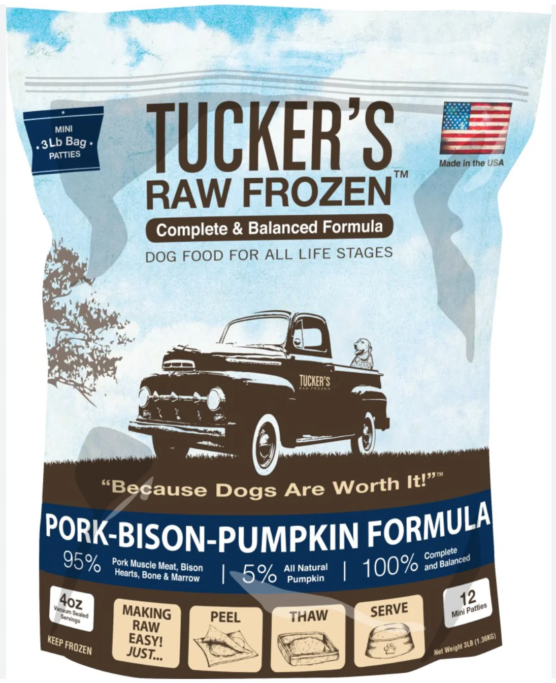 Tuckers Pork, Bison & Pumpkin - Image 3
