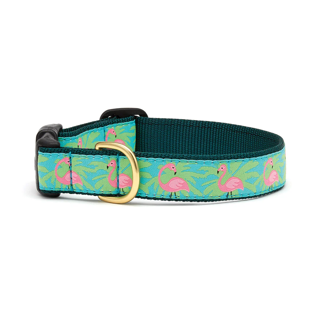 Up Country Flamingo Dog Collar - Image 3