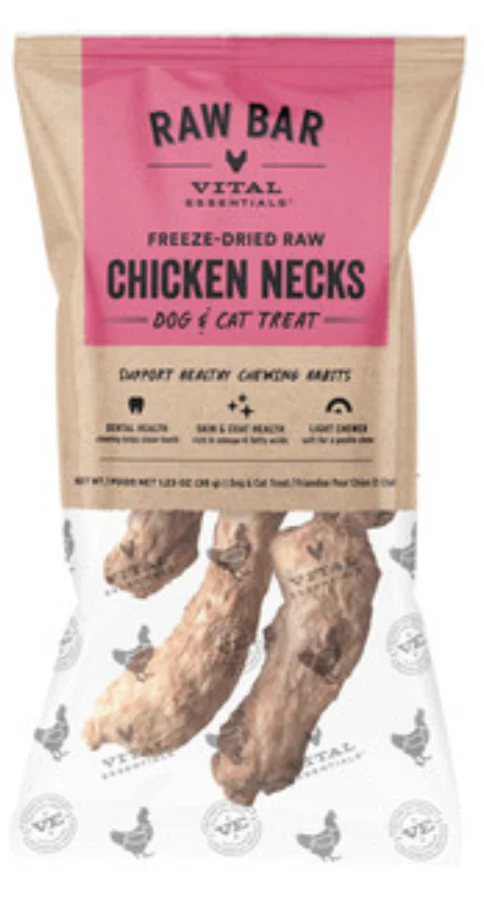 Vital Essentials Freeze Dried Chicken Neck - Image 2