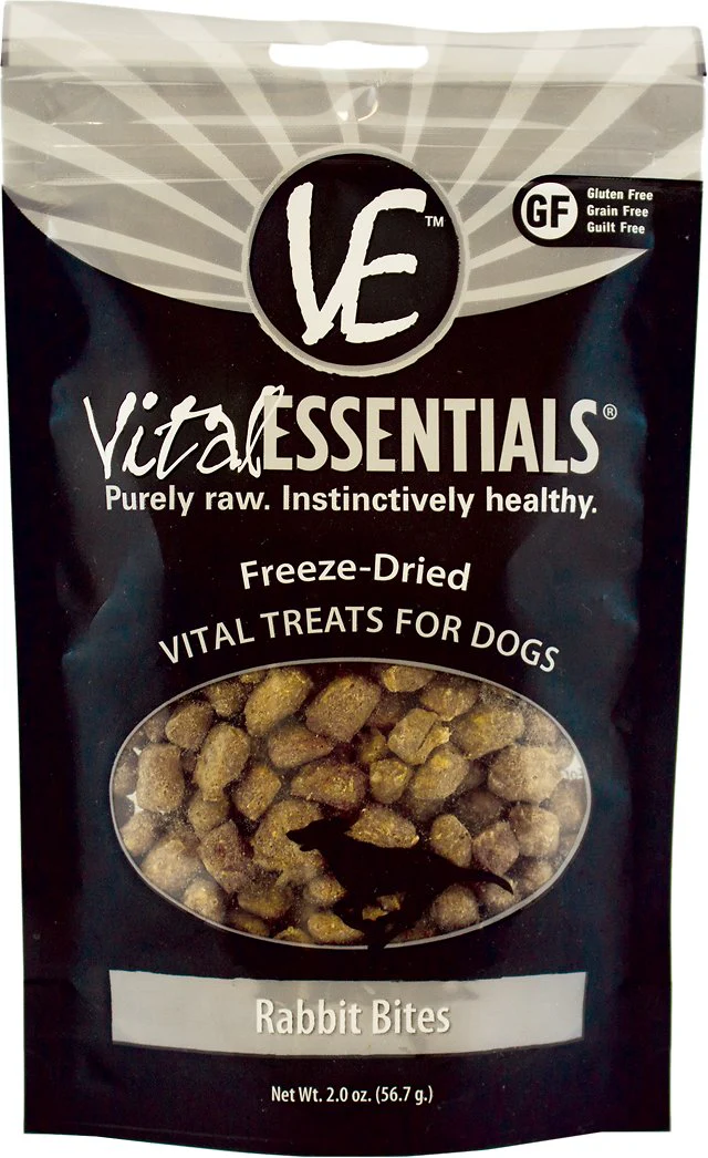 Vital Essentials Freeze Dried Rabbit Bites 2 oz. - Image 4