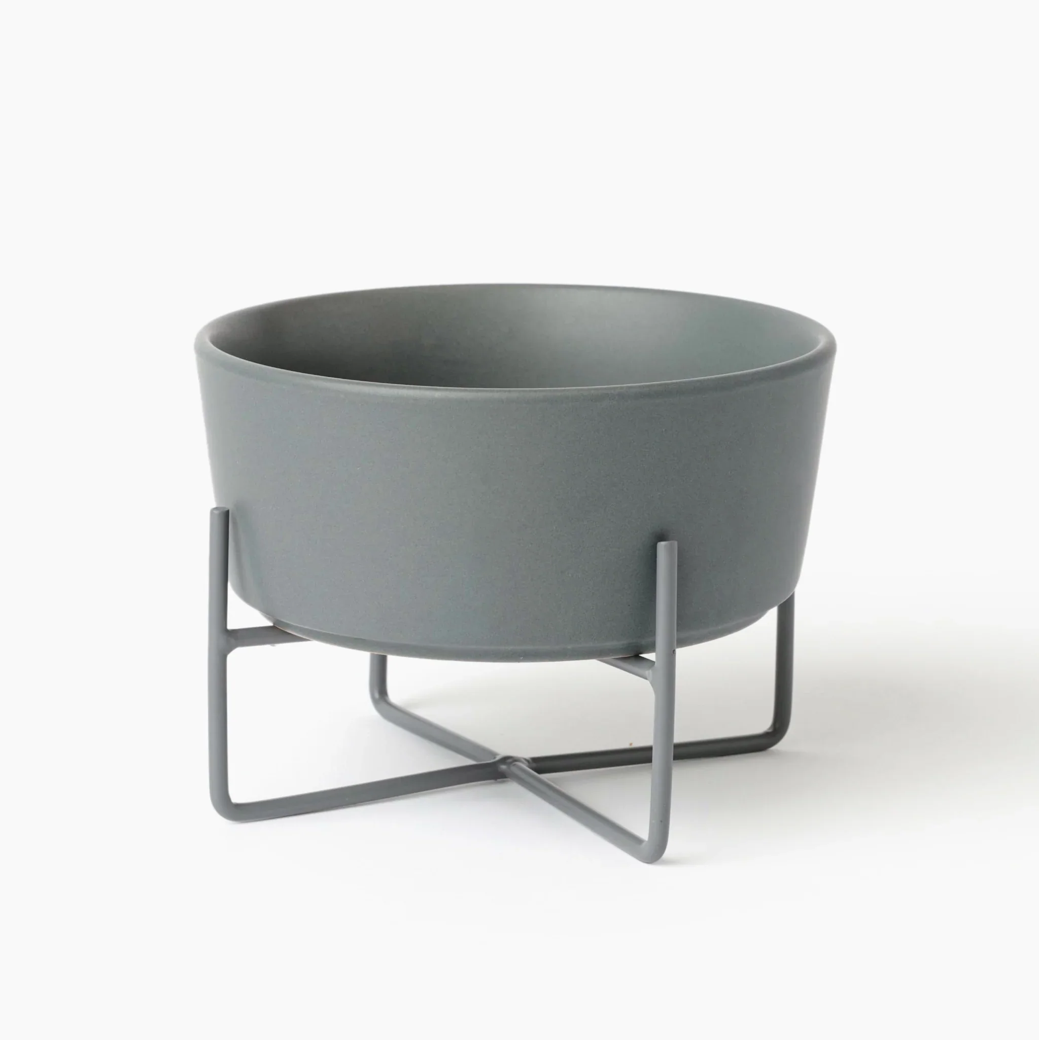 Waggo Simple Solid Dog Bowl + Stand - Image 6