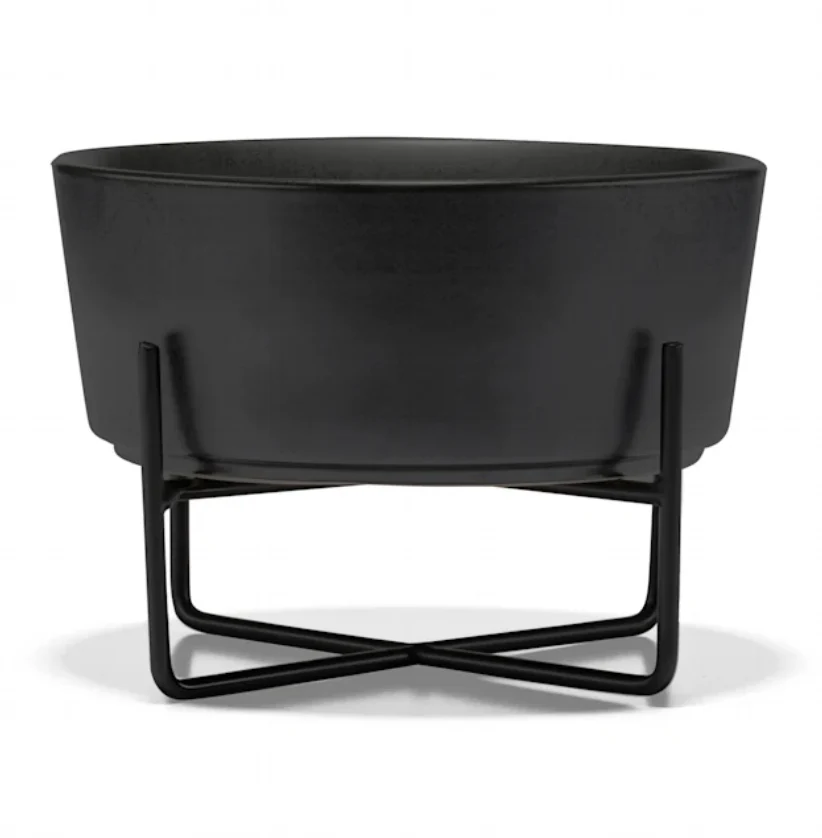 Waggo Simple Solid Dog Bowl + Stand - Image 7