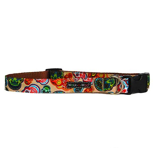 Walk-e-Woo Day of the Dead Collar - Image 3