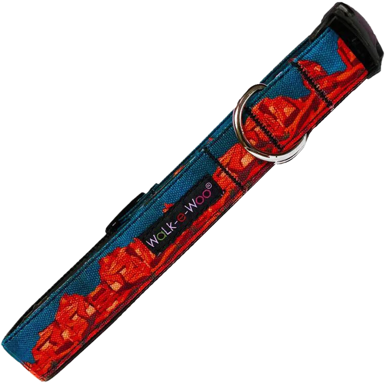 Walk-e-Woo Rockin' Red Rocks Collar - Image 3