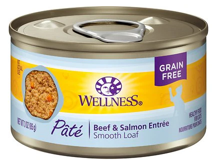 Wellness Adult Cat Beef & Salmon Formula - Image 2