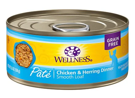 Wellness Adult Cat Chicken & Herring Formula - Image 2