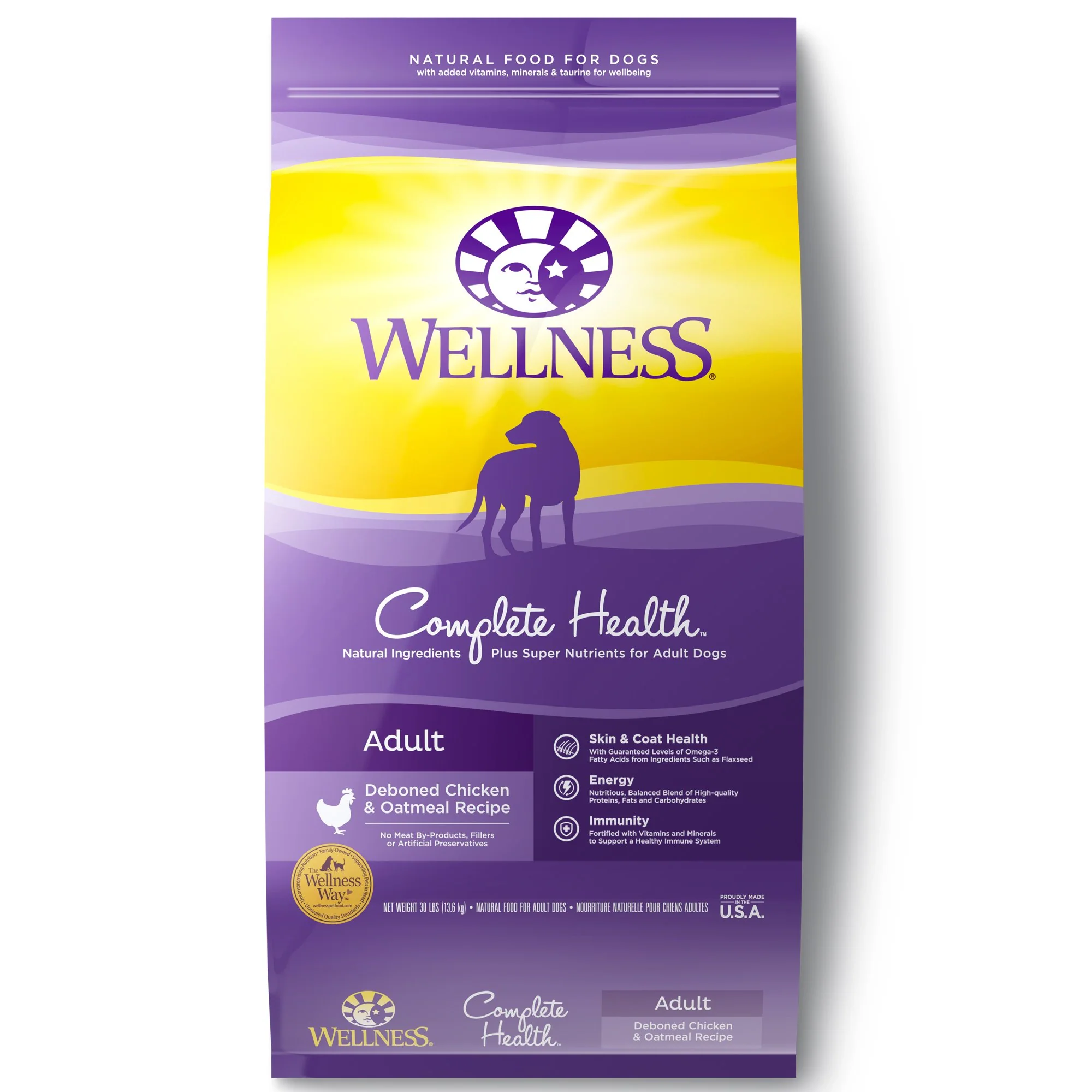 Wellness Complete Health Adult Chicken & Oatmeal - Image 5