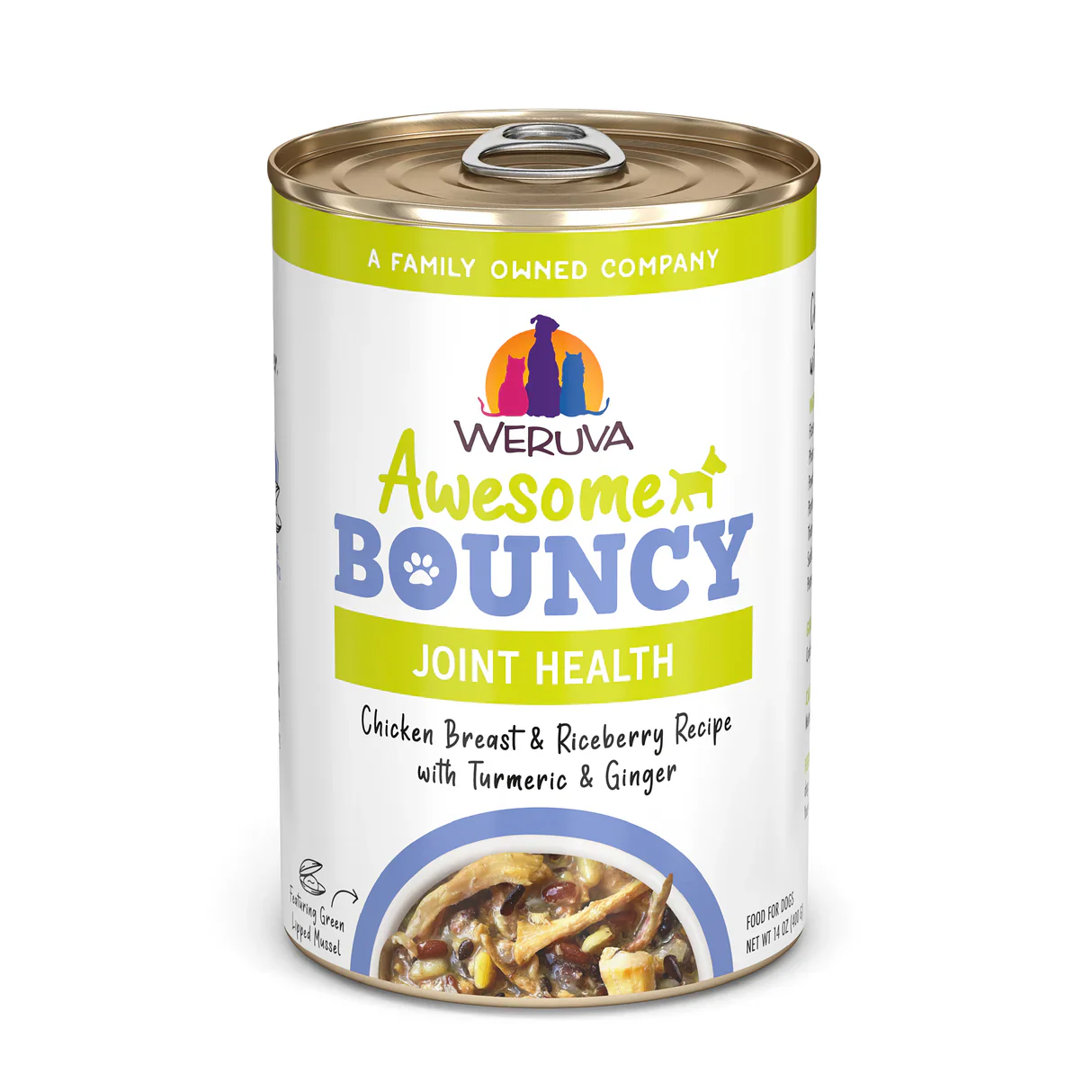 Weruva Awesome Bouncy Joint Health Chicken & Rice
