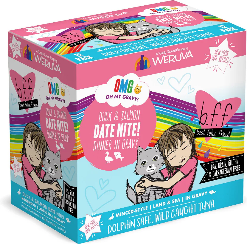 Weruva BFF OMG Date Nite! Duck & Salmon Pouch - Image 2