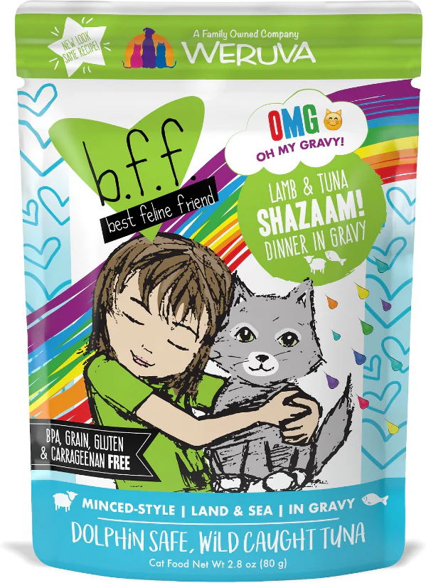 Weruva BFF OMG Shazaam! Lamb & Tuna Pouch - Image 2