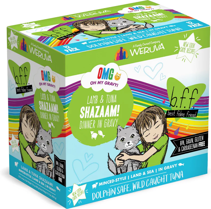 Weruva BFF OMG Shazaam! Lamb & Tuna Pouch - Image 3