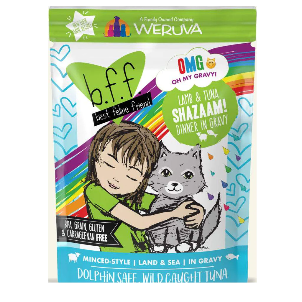 Weruva BFF OMG Shazaam! Lamb & Tuna Pouch - Image 4