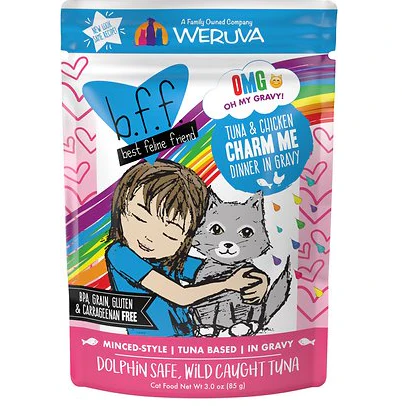 Weruva BFF OMG Tuna & Chicken Charm Me Pouch - Image 3