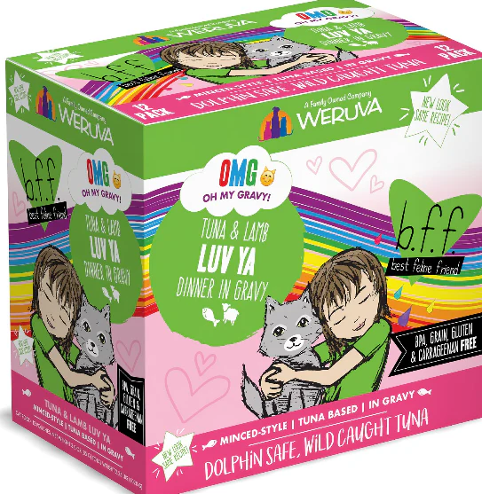 Weruva BFF OMG Tuna & Lamb Luv Ya Pouch - Image 2
