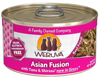 Weruva Cat Classic Grain-Free Asian Fusion with Tuna & Shirasu - Image 2