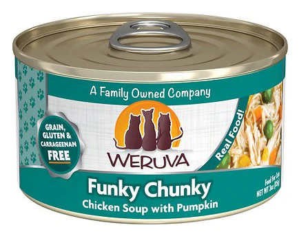 Weruva Cat Classic Grain-Free Funky Chunky Chicken Soup with Pumpkin - Image 3