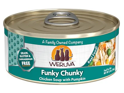 Weruva Cat Classic Grain-Free Funky Chunky Chicken Soup with Pumpkin - Image 4