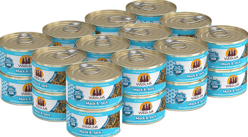 Weruva Cat Classic Grain-Free Mack and Jack with Mackerel & Grilled Skipjack - Image 2