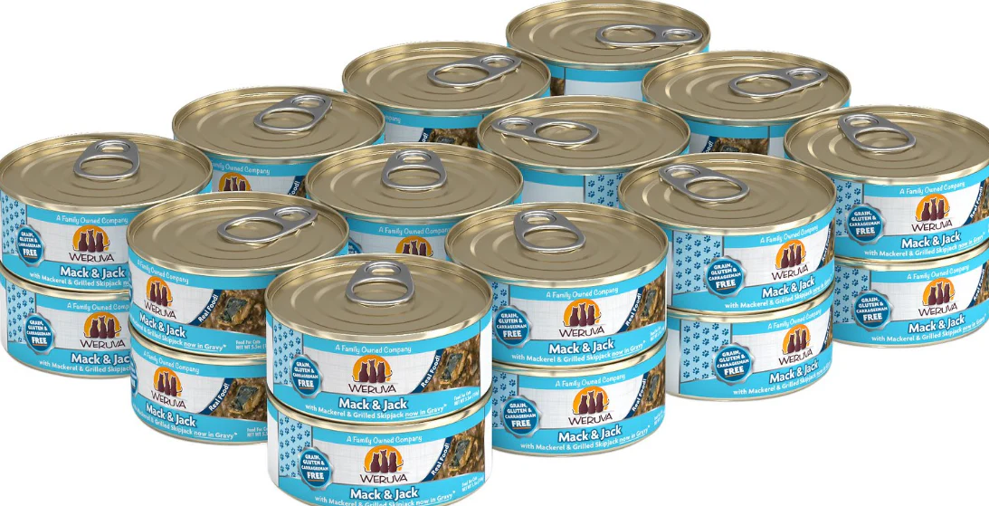 Weruva Cat Classic Grain-Free Mack and Jack with Mackerel & Grilled Skipjack - Image 4