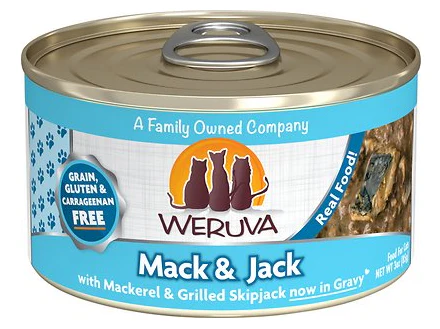 Weruva Cat Classic Grain-Free Mack and Jack with Mackerel & Grilled Skipjack - Image 5