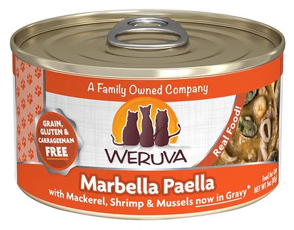 Weruva Cat Classic Grain-Free Marbella Paella with Mackerel, Shrimp & Mussels - Image 5