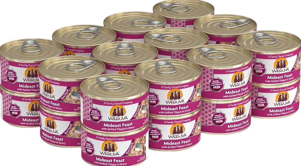 Weruva Cat Classic Grain-Free Mideast Feast with Grilled Tilapia in Gravy - Image 2