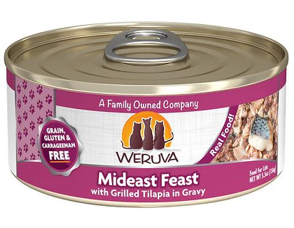 Weruva Cat Classic Grain-Free Mideast Feast with Grilled Tilapia in Gravy - Image 3
