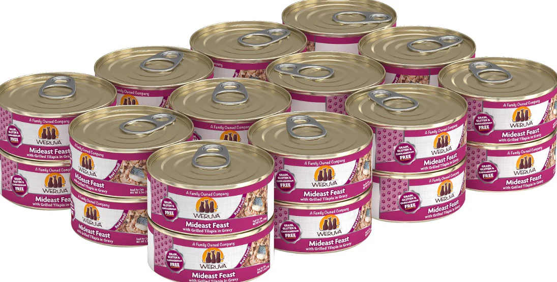 Weruva Cat Classic Grain-Free Mideast Feast with Grilled Tilapia in Gravy - Image 4