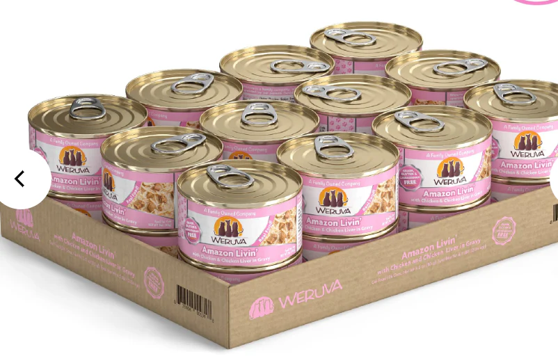 Weruva Cat Classic Grain-Free Amazon Livin' with Chicken & Chicken Liver in Gravy - Image 3