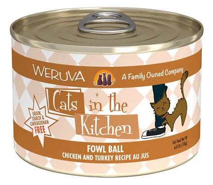 Weruva Cats in the Kitchen Fowl Ball Chicken & Turkey Au Jus - Image 3