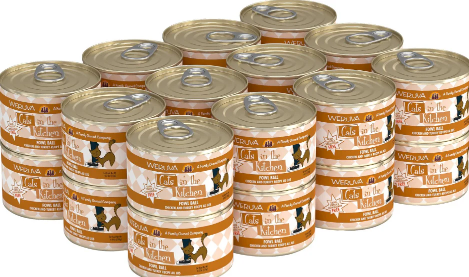 Weruva Cats in the Kitchen Fowl Ball Chicken & Turkey Au Jus - Image 4