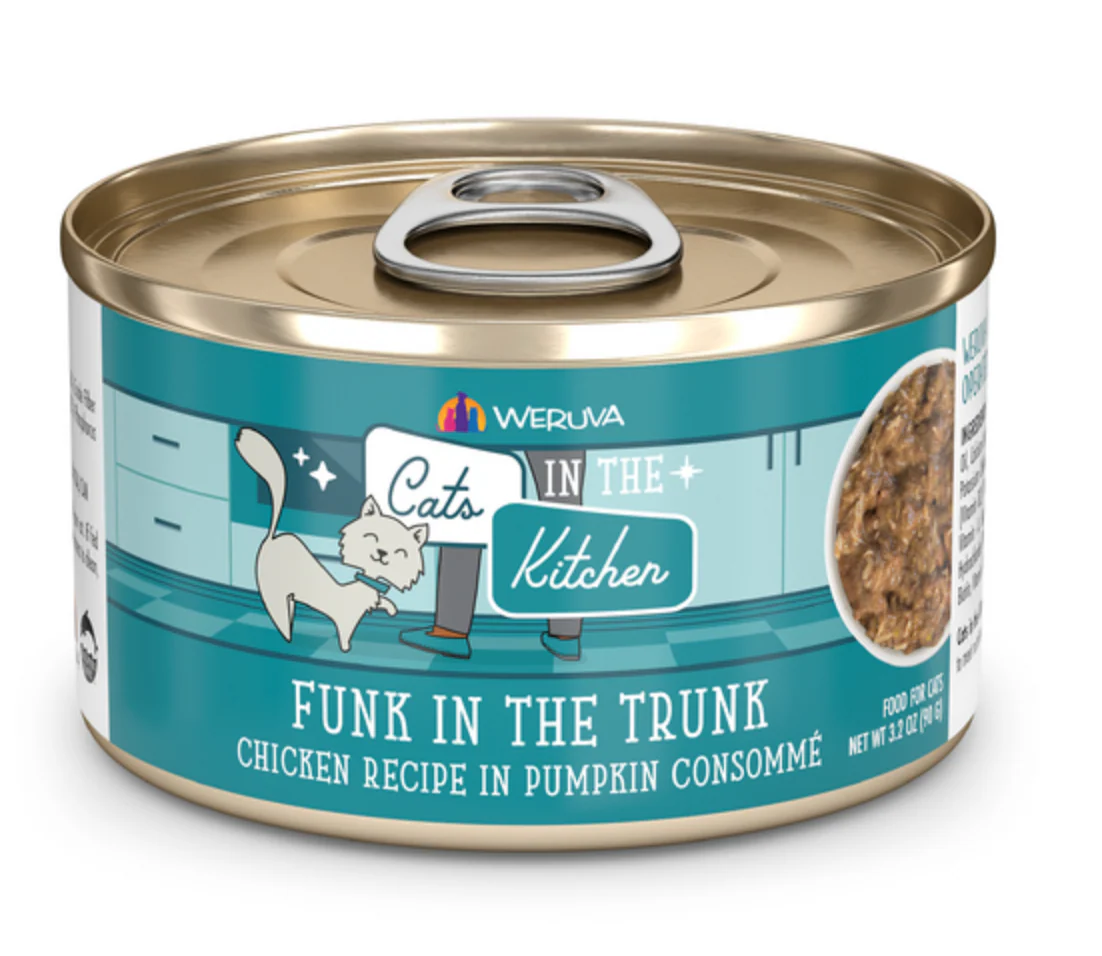 Weruva Cats in the Kitchen Funk In The Trunk Chicken in Pumpkin Consomme - Image 6