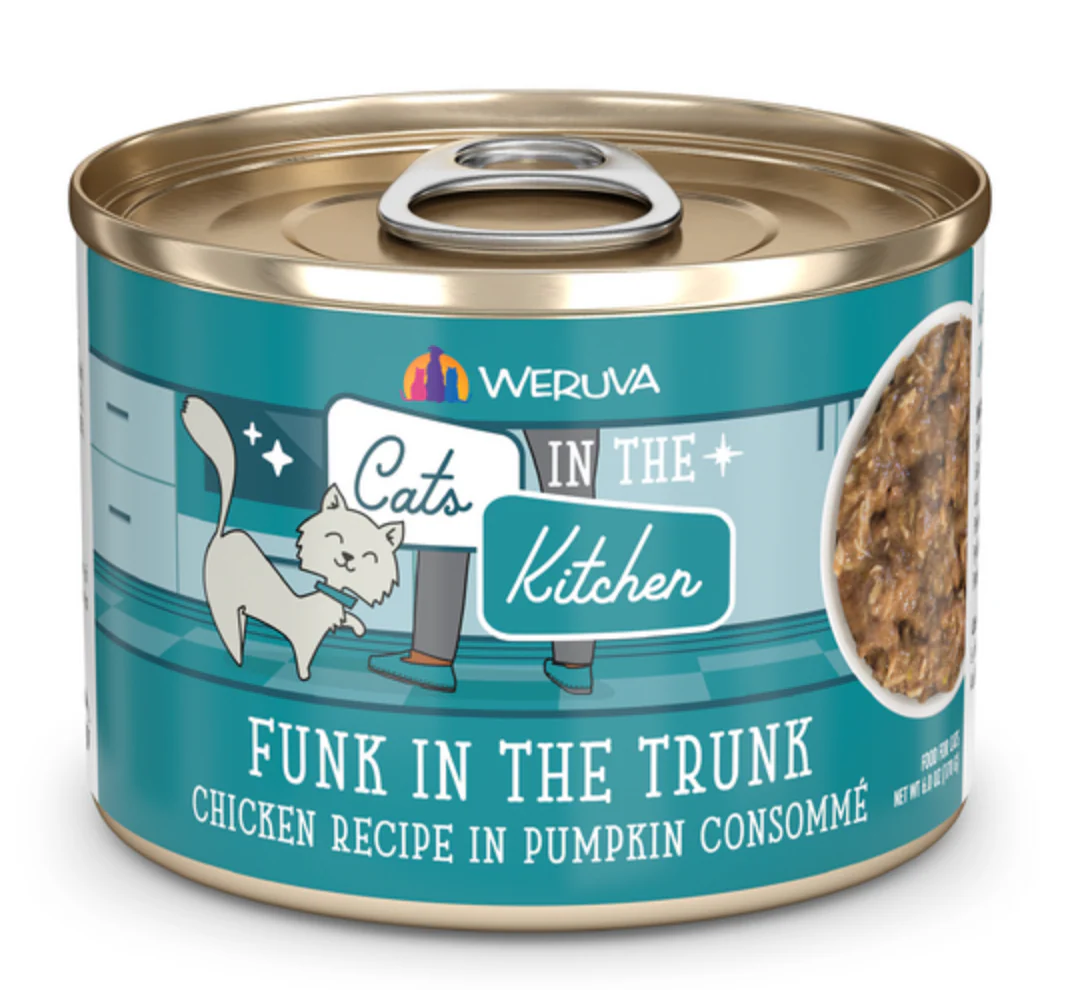 Weruva Cats in the Kitchen Funk In The Trunk Chicken in Pumpkin Consomme - Image 8