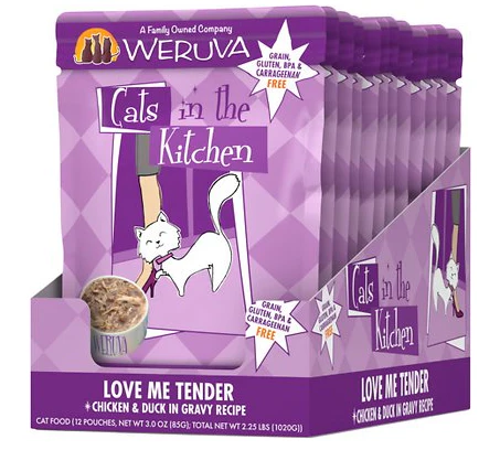 Weruva Cats in the Kitchen Love Me Tender Chicken & Duck Pouch - Image 2