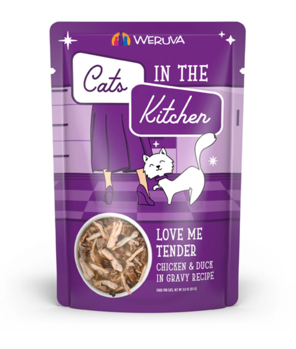 Weruva Cats in the Kitchen Love Me Tender Chicken & Duck Pouch - Image 5