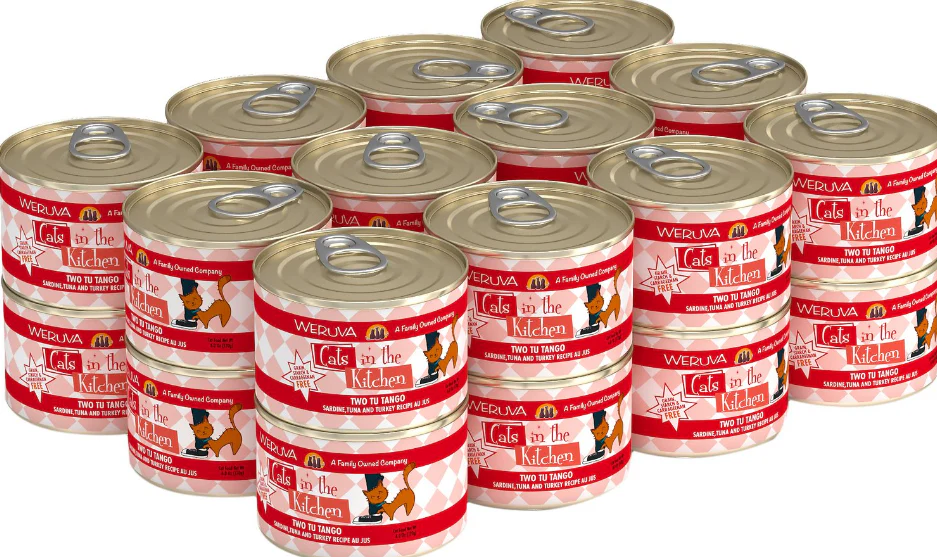 Weruva Cats in the Kitchen Two Tu Tango Sardine, Tuna & Turkey Au Jus - Image 3