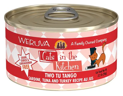 Weruva Cats in the Kitchen Two Tu Tango Sardine, Tuna & Turkey Au Jus - Image 5