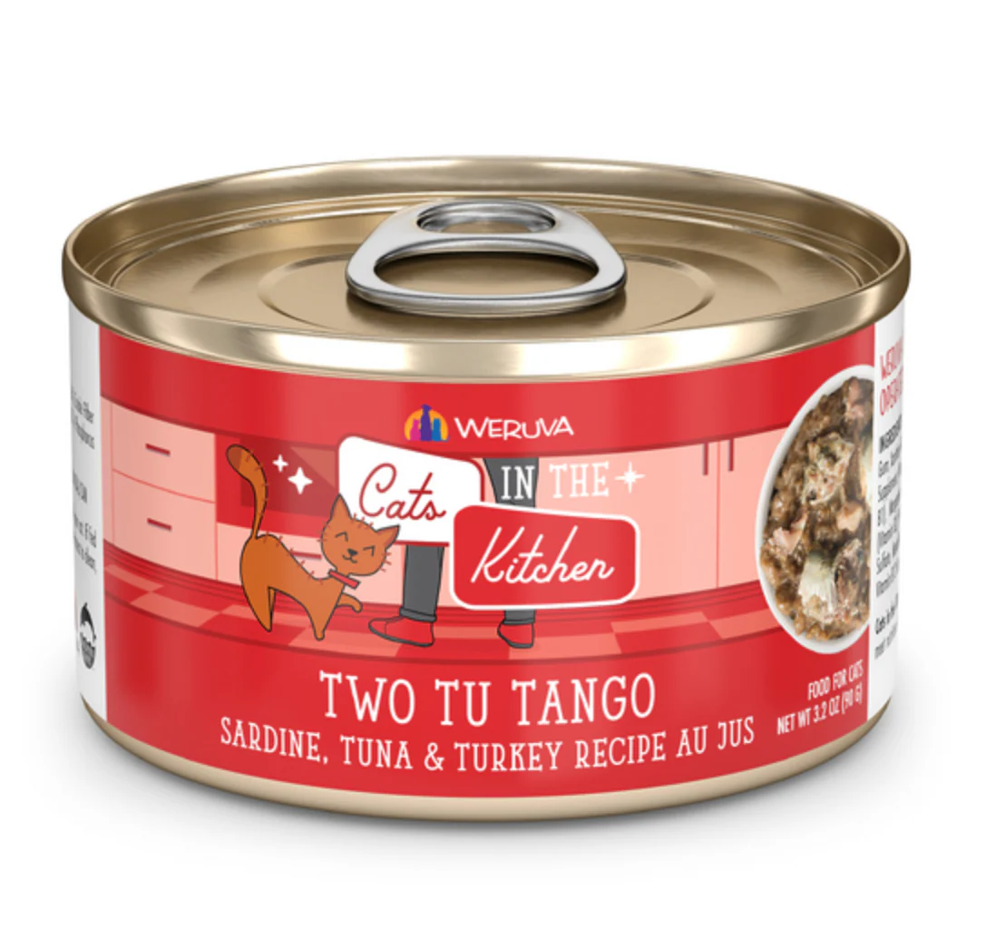 Weruva Cats in the Kitchen Two Tu Tango Sardine, Tuna & Turkey Au Jus - Image 6