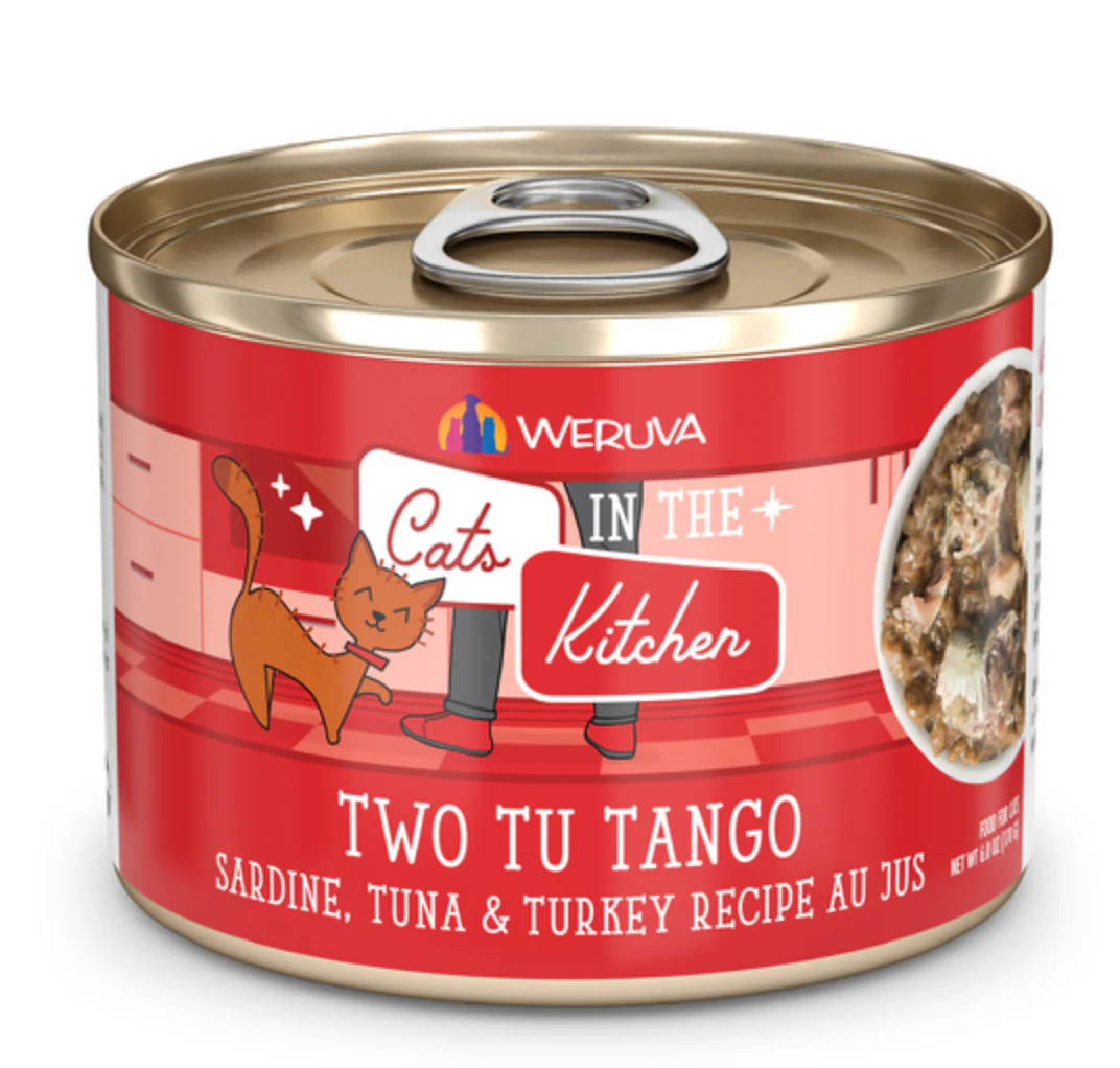 Weruva Cats in the Kitchen Two Tu Tango Sardine, Tuna & Turkey Au Jus - Image 8
