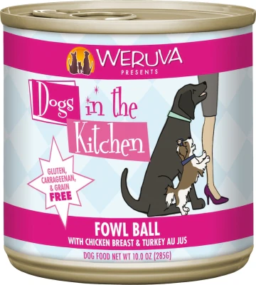 Weruva Dogs in the Kitchen Fowl Ball - Image 2
