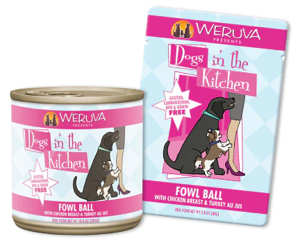 Weruva Dogs in the Kitchen Fowl Ball - Image 3