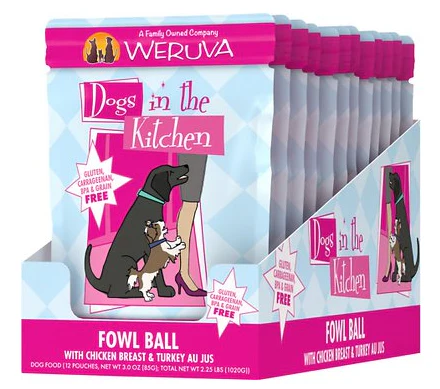 Weruva Dogs in the Kitchen Fowl Ball - Image 5