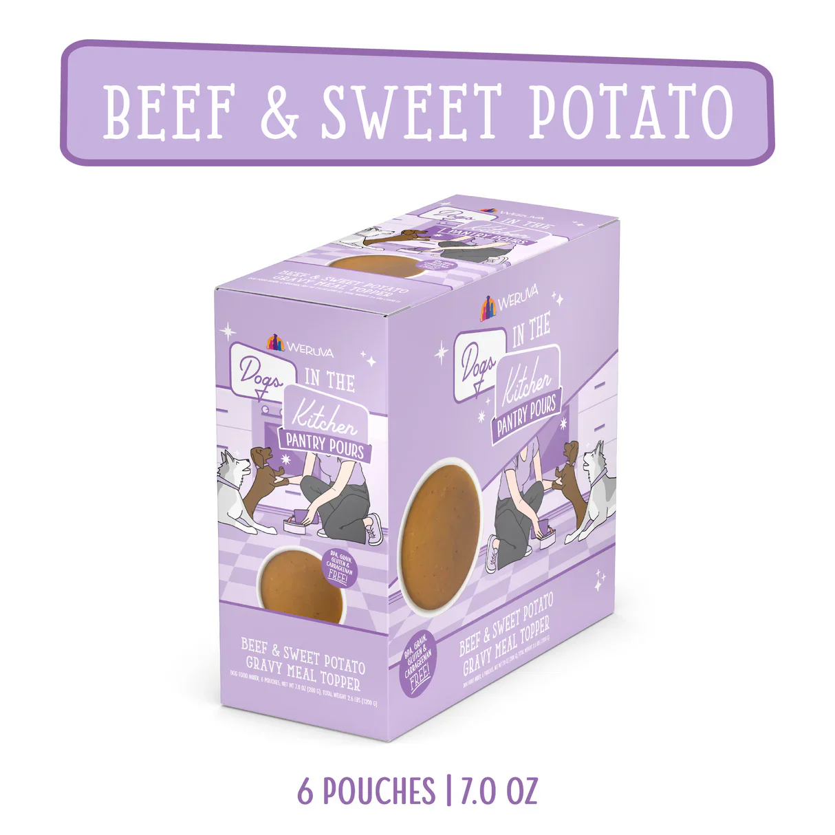 Weruva Dogs in the Kitchen Pantry Pours Beef & Sweet Potato Gravy - Image 2
