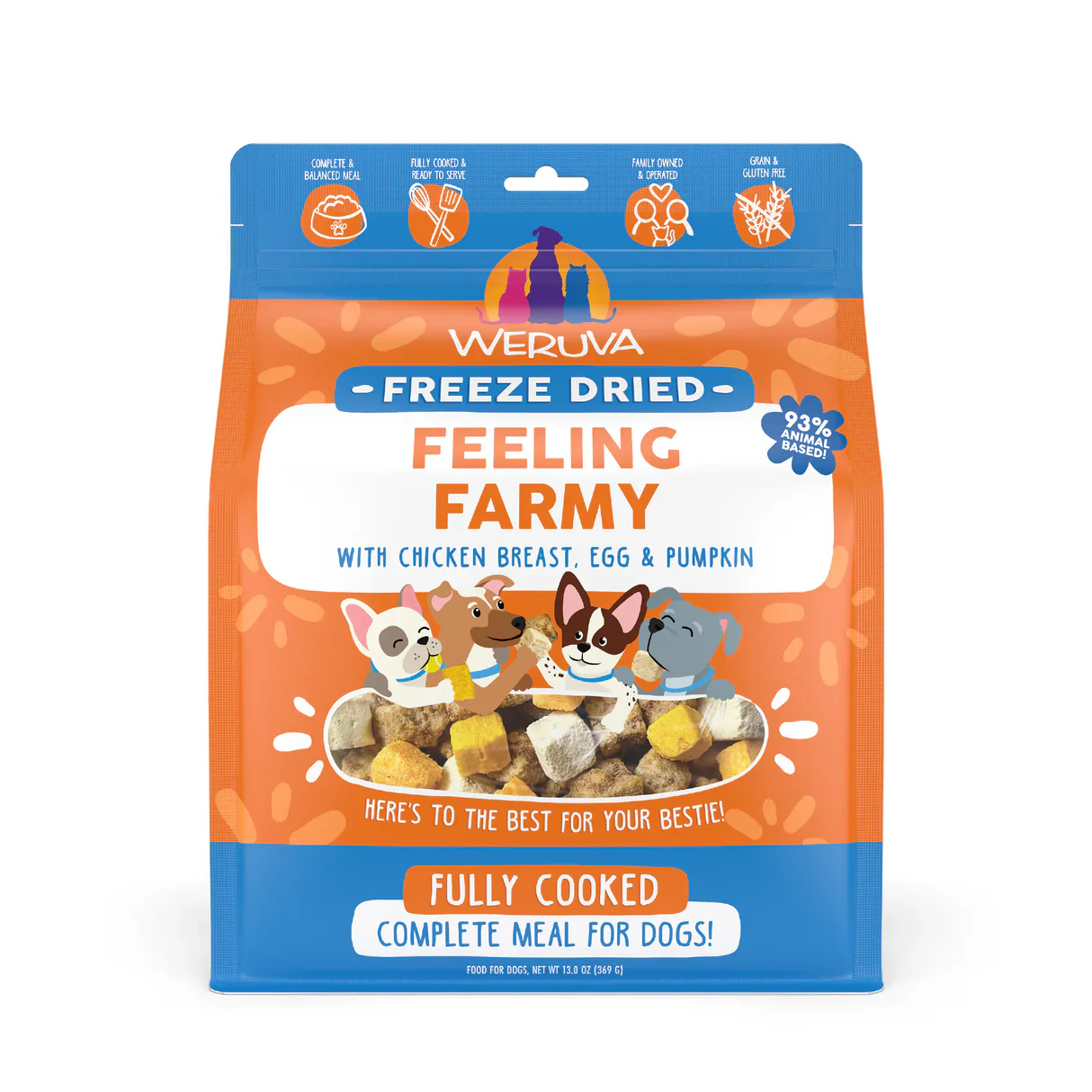 Weruva Freeze Dried Feeling Farmy Dinner - Image 2