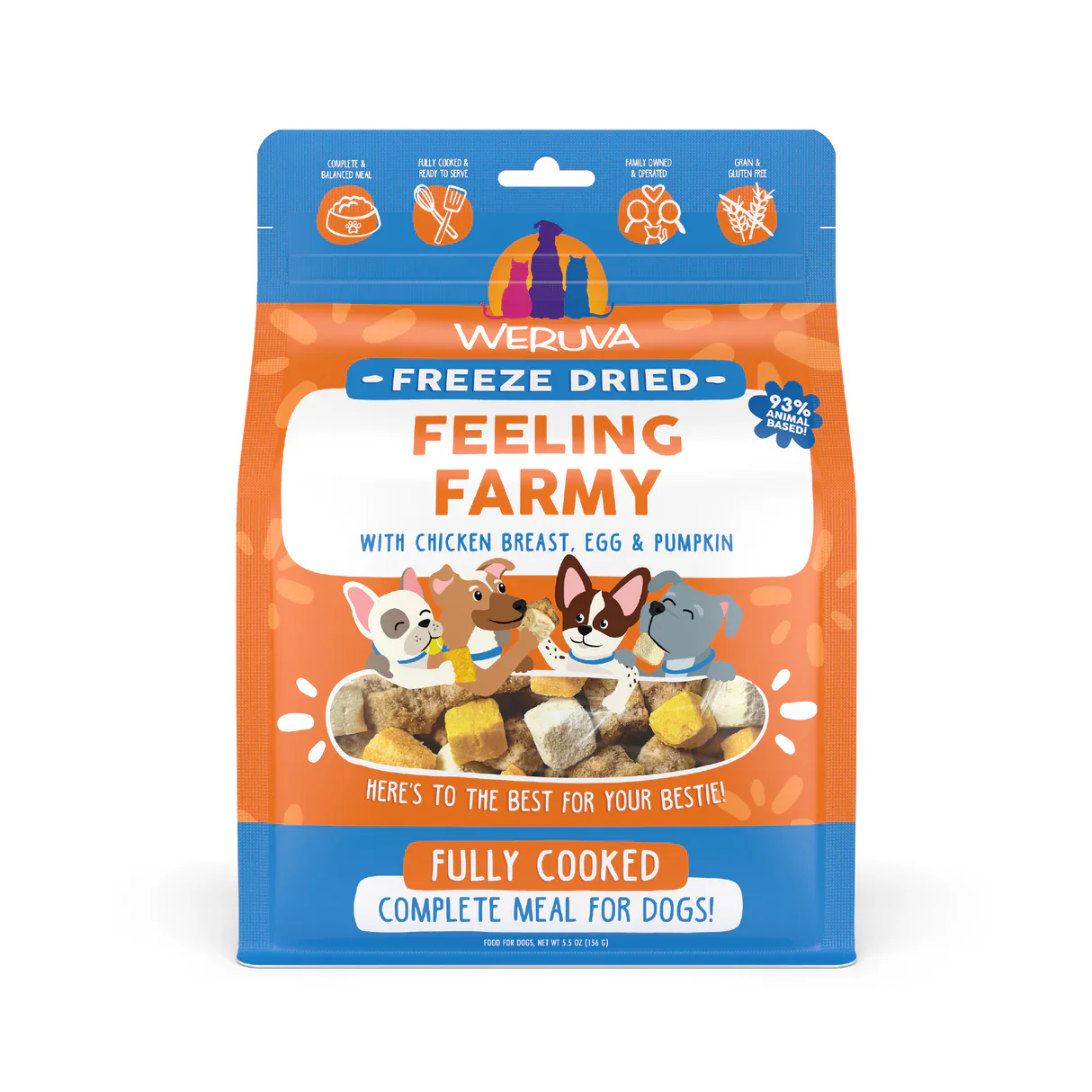 Weruva Freeze Dried Feeling Farmy Dinner - Image 3