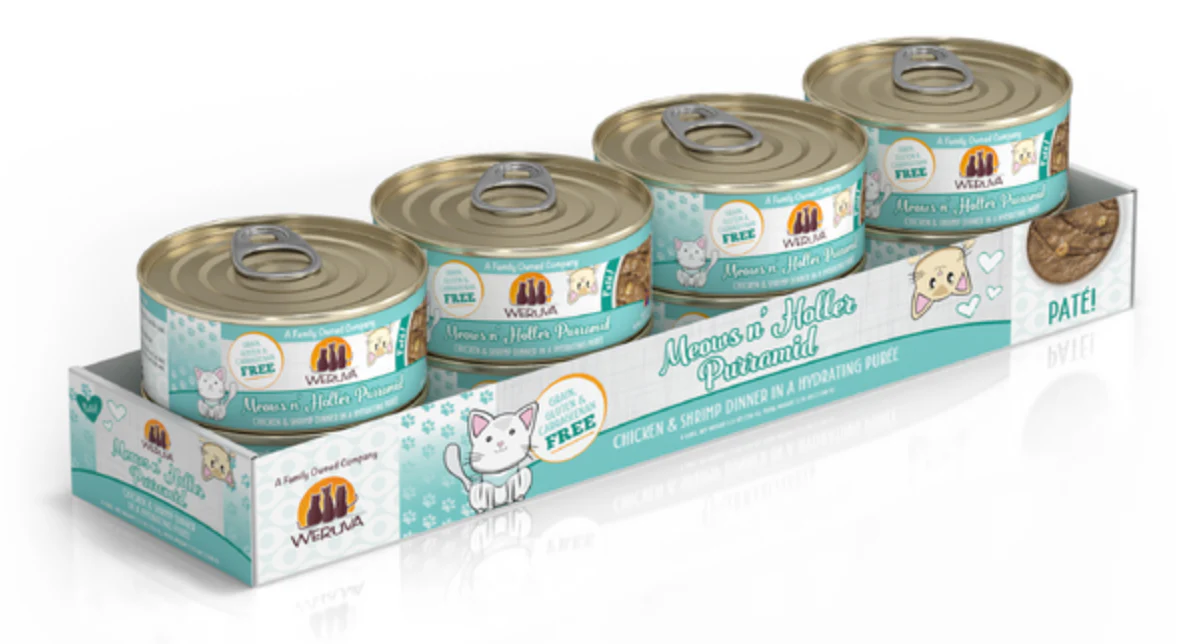 Weruva Meows n' Holler Chicken & Shrimp Pate - Image 3
