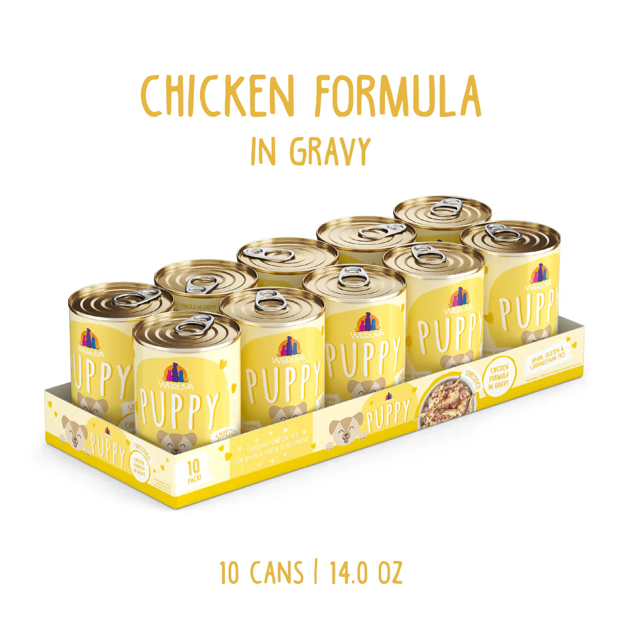 Weruva Puppy Shredded Chicken in Gravy - Image 2