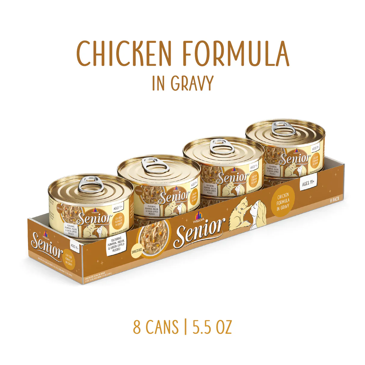 Weruva Senior Cat Chicken in Gravy - Image 4