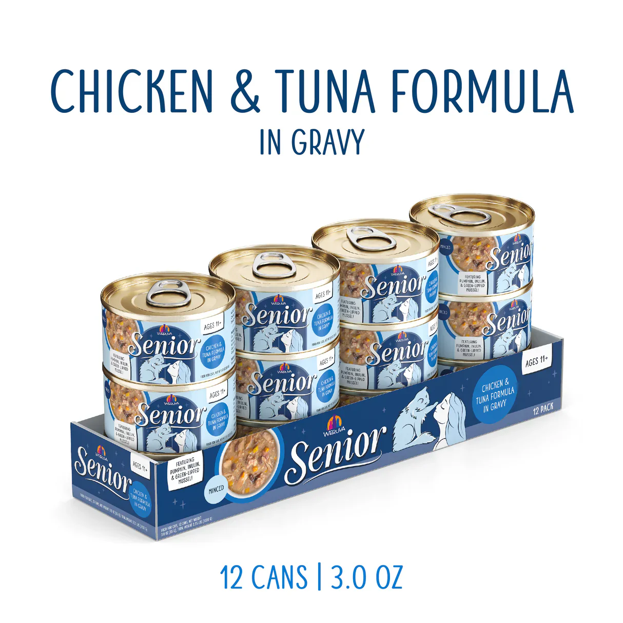 Weruva Senior Cat Chicken & Tuna in Gravy - Image 2